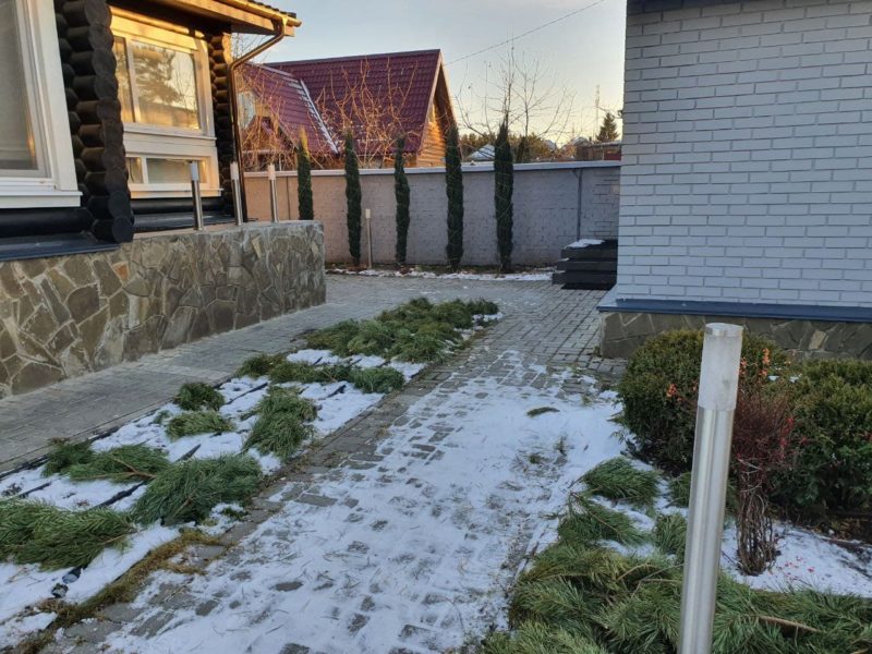 Укрытие растений на зиму — Село Ильинское