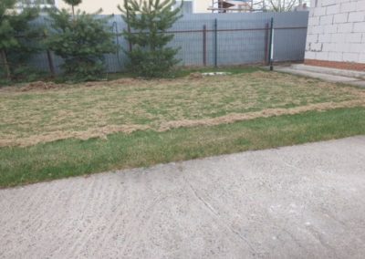 Щербаково — прочесывание газона